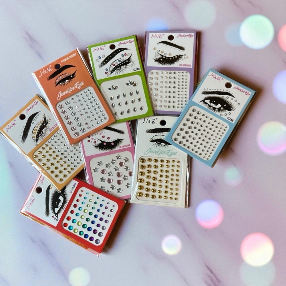 JLash Jewel Eye Stickers Set